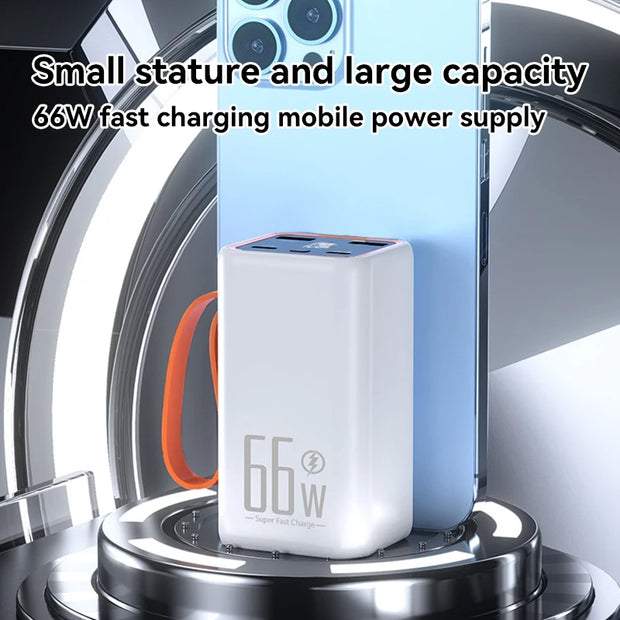 Xiaomi Mini Power Bank 50000mAh Two-Way 66W Fast Charging Powerbank Portable External Battery Charger for iPhone Xiaomi Huawei