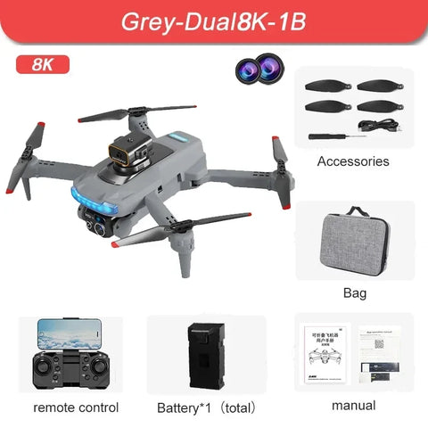 Xiaomi P15 Drone 4K Professional Camera 8K GPS HD Aerial Photography Dual-Camera Omnidirectional Obstacle Avoidance Drone