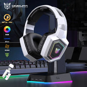 ONIKUMA GT806 2.4GHz Wireless Gaming Headset HiFi Sound Quality PcLaptop With Microphone Noise Canceling Gaming Headphone For PC