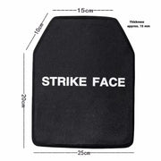 NIJ III Stand Alone Pure PE Bulletproof Plate 10X12 Inches Light Weight Anti AK47 MSC 7.62mm Ballistic Panel