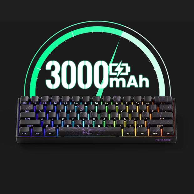 Akko MonsGeek FUN60 PRO&MAX HE Machanical Keyboard Magnetic Switch 60% Wireless Gaming Keyboard Rapid Trigger 8K Custom Keyboard