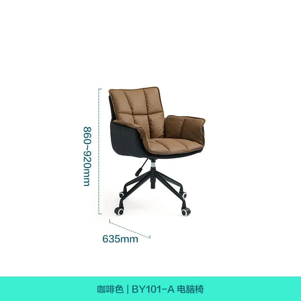 Cozy Computer & Study Chair with Backrest - Perfect for Enduring Long-Term Seating Comfort desk chair  gaming chair