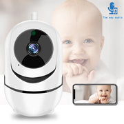 IP Camera YCC365 Plus Smart Home 1080P HD Security Auto Tracking Network Wireless Infrared Surveillance Night Vision WiFi Camera