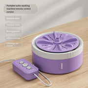 Mini Portable Washing Machines USB Rotating Turbo Fruit Kitchen Ultrasonic Dishwasher For Clothes Home Travel Remote Control 세탁기