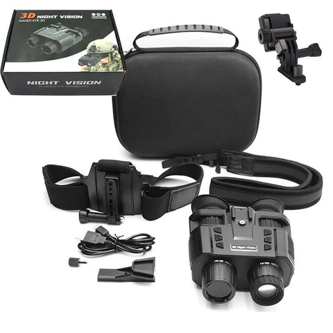 NV8160 Night Vision Binoculars 1080P NV8000 Digital Infrared Hunting Telescope with Helmet Mounting Bracket Adapters