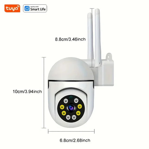 Tuya Smart 2.4G WiFi Indoor Camera Smart Home Security Video Surveillance Supprt Two Way Audio Mobile Motion