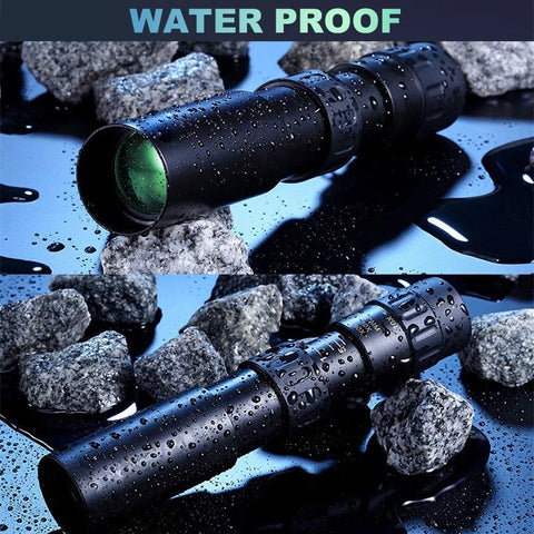 10-300X Zoom HD Portable Strong Binoculars Long Range Professional Spyglass Monocular Telescope Low Night Vision for Hunting