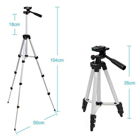 Phone Travel Tripod Aluminum Camera Tripod Stand Holder Mount Portable Mini Tripod for Sony DSLR Camera Video Camcorder Holder