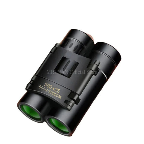 500X25 50000m Zoom Telescope Professional HD Powerful Binoculars Folding Night VisionLong Range Portable Monocular or Camping