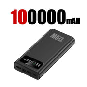 200000mAh Power Bank 120W Super Fast Charging Battery High Capacity Digital Display Power Bank For Iphone  Samsung Xiaomi Huawei