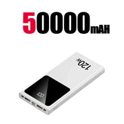 200000mAH 120W Power Bank Super Fast Charging Battery High Capacity Power Bank Digital Display For iphone 15 14 Samsung Xiaomi