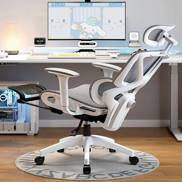 Computer Chair Home Office Chair Comfortable Sedentary Students Gaming Chairs Dormitory Chair Reclining Seat Ergonomic Ufficio