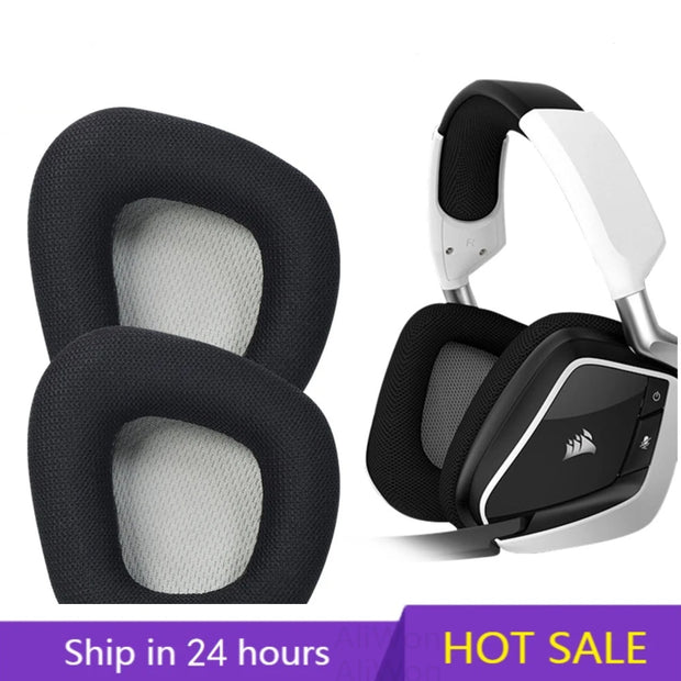 1 Pair Ear Pad For Corsair VOID PRO Gaming Headset Replacement Headphones Cover Memory Foam Earpads Headband Head beam Earmuff