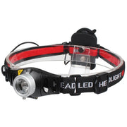 Adjustable Focus Led Headlamp 2000 lumens LED Headlight Torch Outdoor Camping Fishing Head Light Lanterna use 3x AAA