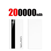 120W Super Fast Charging Power Bank 200000mah Battery High Capacity Digital Display Power Bank For Iphone Samsung Gift 2025