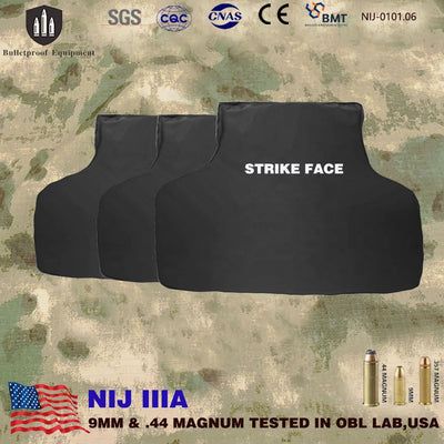 NIJ IIIA 0101.06&NIJ 0101.07 HG2 BALCS Soft Body Armor Ballistic Panel BulletProof Plate Inserts Body Armor CIRAS EAGLE Style