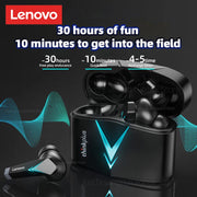 Original Lenovo LP6 TWS Gaming Earbuds Noice Cancelling Wireless Earphone HIFI Music Bluetooth Headphones with Dual Mode Headset