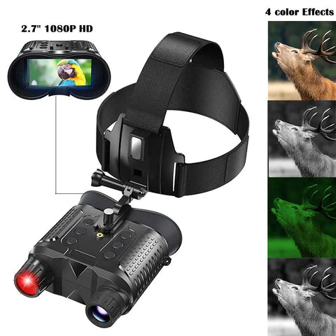 NV8160 Night Vision Binoculars 1080P NV8000 Digital Infrared Hunting Telescope with Helmet Mounting Bracket Adapters