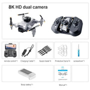 Xiaomi MIJIA V30 Mini Drone 8K HD Aerial Photography FPV RC Drones Profesional Five-sided Obstacle Avoidance Helicopter UAV Toy