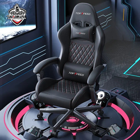 Lifting Gaming Chair Home Sedentary for Vlogger Comfortable Gaming Armchair Boss Chair Backrest Ergonomic Computer Chair r