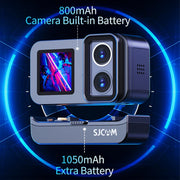 SJCAM SJ20 4K Anti-Shake Action Camera Dual Lens Waterproof 5G WiFi Touch Screen Motion Detection Multifunctional Sports Cam