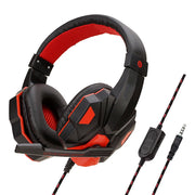 Wired PS4/PS5/Xbox/Smartphone/PC Headset Gaming Headset 120° Adjustable Gamer Headset with Noise Cancelling Microphone