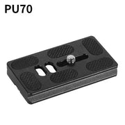 Universal Tripod Plate Quick Release Plate Camera Plate Quick Clamp Fast Mount PU for Arca Swiss DSLR Camera Tripod Head Stand