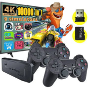 Video Game Sticks M8 Console 2.4G Dual Wireless Controller Game Stick 4K 10000 games 64GB Retro game For Dropshiopping Xmas Gift