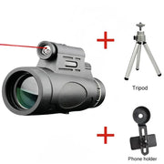 12X50 Powerful Binoculars Long Range Zoom HD Portable Professional Telescope Monocular Low Night Vision for Hunting