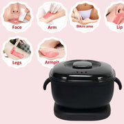 Electric Waxing Heater Warmer 400ml Silicone for body Facial Waxing Salon