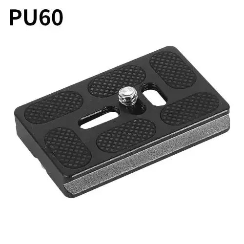 Universal Tripod Plate Quick Release Plate Camera Plate Quick Clamp Fast Mount PU for Arca Swiss DSLR Camera Tripod Head Stand