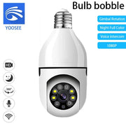 YOOSEE Wifi Camera 1080P Wifi Bulb E27 Surveillance Camera Color Night Vision Human Tracking Smart Home Security Protection