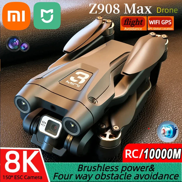 Xiaomi Mijia Z908 Pro Max Drone Brushless Motor 8K GPS Professional Dual HD Aerial Photography FPV Obstacle Avoidance Quadrotor