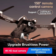 New Z908Pro Max Drone with 4k professional Dual HD camera  Mini Drone ESC FPV Obstacle Avoidance Brushless Quadcopter RC Toys