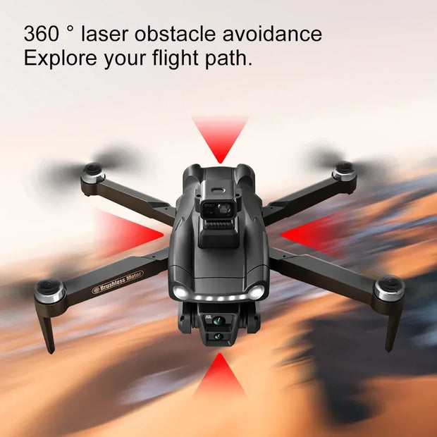 V198 Pro/MAX GPS Drone 4K Professional HD Dual Camera 5G Wifi Photography Brushless Foldable Quadcopter RC Distance 8K Dron Toy