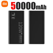 Xiaomi 50000mAh Fast Charging Power Bank 120W High Capacity Powerbank Portable Battery Charger For iPhone Samsung Huawei New