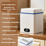 new automatic small underwear washing machine Elution and drying integrated mini underwear washing machine sterilization