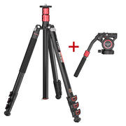 78.7'' Tripod for Camera Professional Camera Tripod Stand Monopod Panoramic Video Head for Dslr Camcorder Max Load 26lbs/12kg