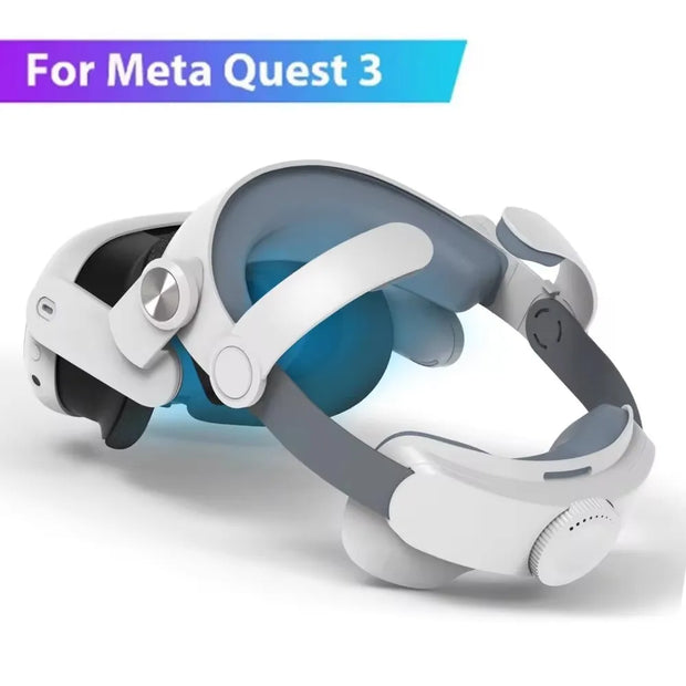 T300 Replaceable Elite Strap For Meta Quest 3 VR Headset Improve Comfort Adjustable Head Strap For Quest 3 Accessories Helmet