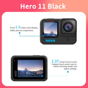 GoPro HERO11 Black Action Camera Hyper Smooth5.0 Cycling Record Mini Night Scene Shooting Helmet camera