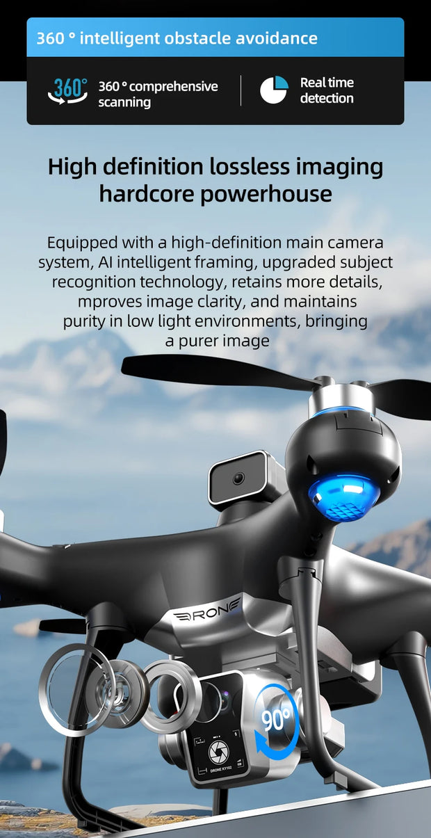 Xiaomi KY102 8K HD Drone Profesional Dual-Camera Aerial Photography Obstacle Avoidance Optical Flow Aerial Four-Axis RC Drone