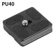 Universal Tripod Plate Quick Release Plate Camera Plate Quick Clamp Fast Mount PU for Arca Swiss DSLR Camera Tripod Head Stand