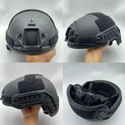 Ballistic Helmet -Wendy Aramid Kevlar Tactical Ballistic Helmet FAST army green NIJ IIIA High Cut - Bulletproof helmet