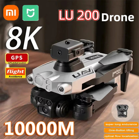 Xiaomi Lu200 Drone 4K HD GPS Triple Camera Aerial Photography WiFi Optical Localization Four-way Obstacle Avoidance Drone 10000M