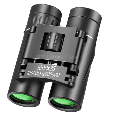 1000X25 HD Powerful Binoculars Outdoor Long Range Portable Monocular FMC Optics High Low Light Night Vision Camping Travel