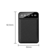 30000mAh Mobile Power Bank Portable Mobile Phone Fast Charger Digital Display USB Charging External Battery Pack for Android