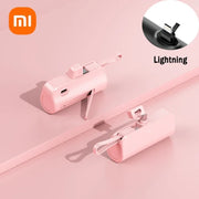 Xiaomi Mini Wireless Power Bank 30000mAh Capsule Large Capacity Portable Fast Charging External Battery For iPhone Type-c New