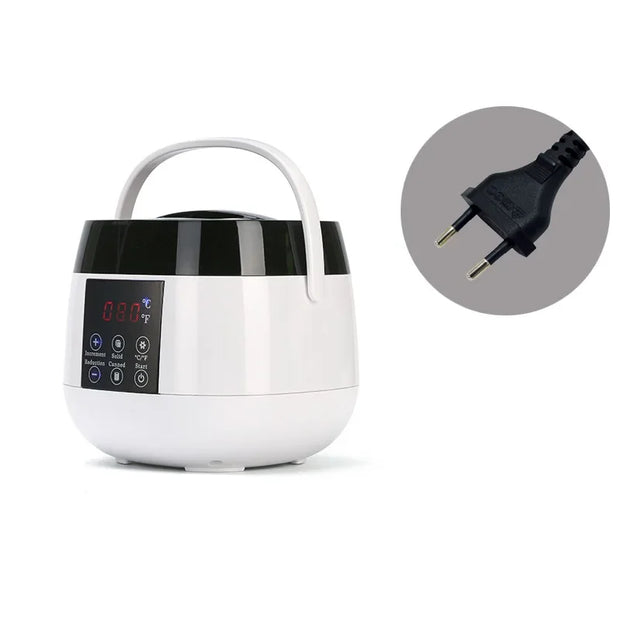 2025 New 500CC Wax Heater Warmer Hair Removal Wax Machine SPA Body Epilator Paraffin Wax Pot Smart LCD Temperature Display