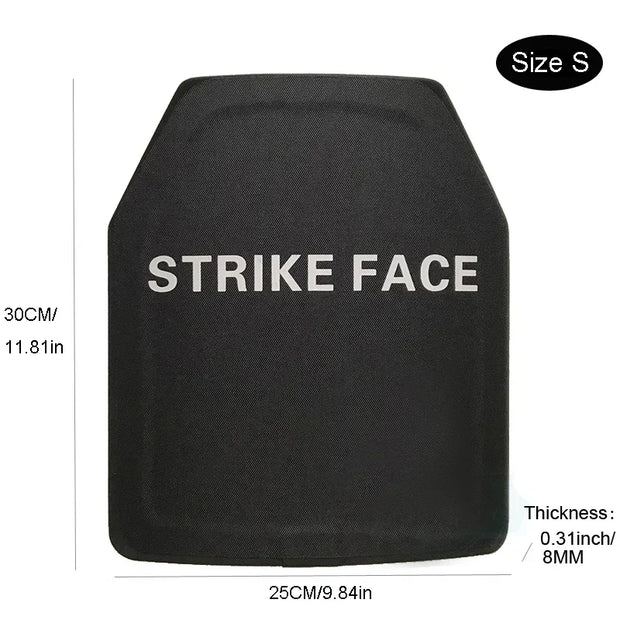 Ballistic Plate UHMW-PE Body Armor Vest Bulletproof Plates Lightweight Anti-Stab Bullet-Proof Shield Panel NIJ IIIA Stand Alone