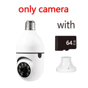 New WiFi 1080P Surveillance IP Camera E27 Bulb Google Auto Tracking Night Vision Full Color Video Security Baby Monitor Indoor